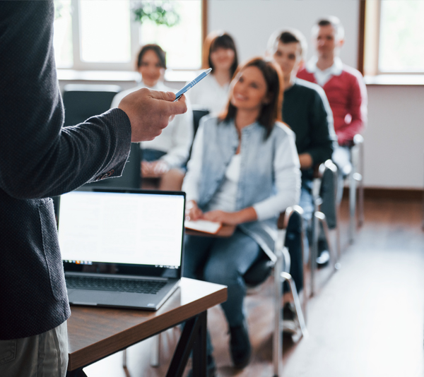 Workplace training session